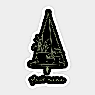 Plant Mama Sticker